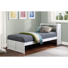 B2053BCW-1* Twin Bookcase Bed