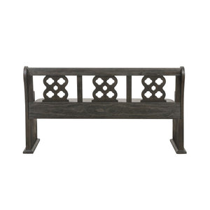 5559N-14A Bench with Curved Arms