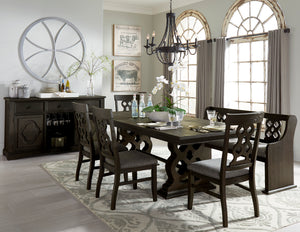 5559N-14A Bench with Curved Arms