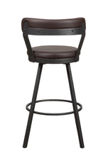 5566-29BR Swivel Pub Height Chair, Brown