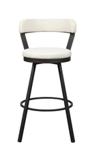 5566-29WT Swivel Pub Height Chair, White