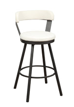 5566-29WT Swivel Pub Height Chair, White