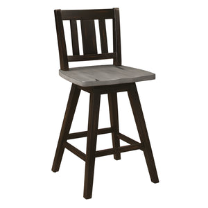 5602-24BKS2 Swivel Counter Height Chair