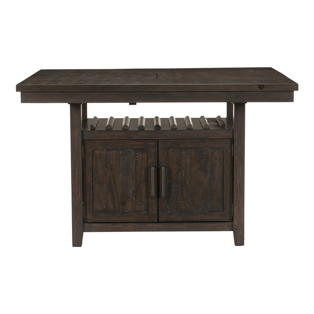 5655-36* Counter Height Table with Storage Base