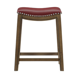 5682RED-24 24 Counter Height Stool, Red