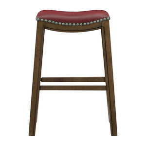 5682RED-29 29 Pub Height Stool, Red