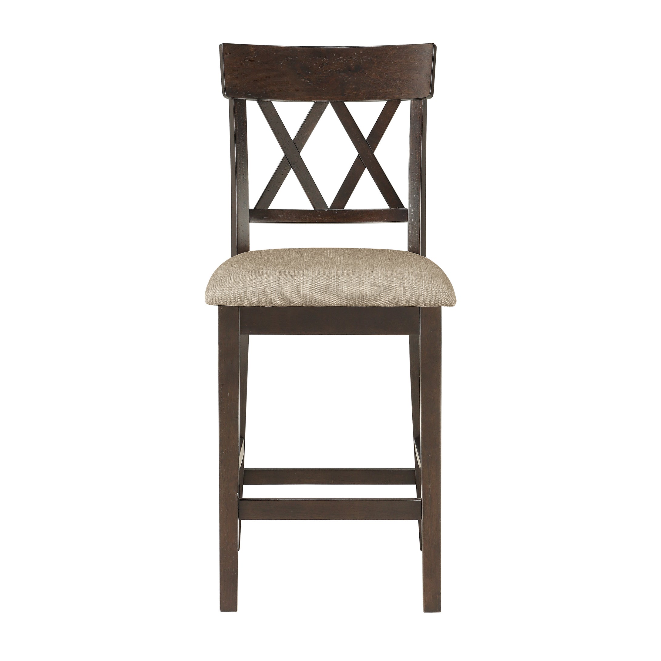 5716-24S2 Counter Height Chair, Double X Back