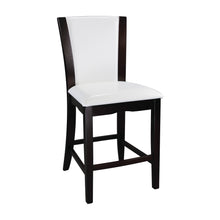 710-24W Counter Height Chair, White Bi-Cast Vinyl