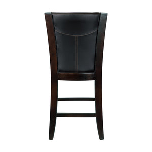 710-24 Counter Height Chair, Dark Brown Bi-Cast Vinyl