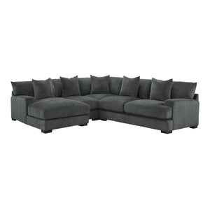 9857DG*4LC2R 4-Piece Modular Sectional with Left Chaise