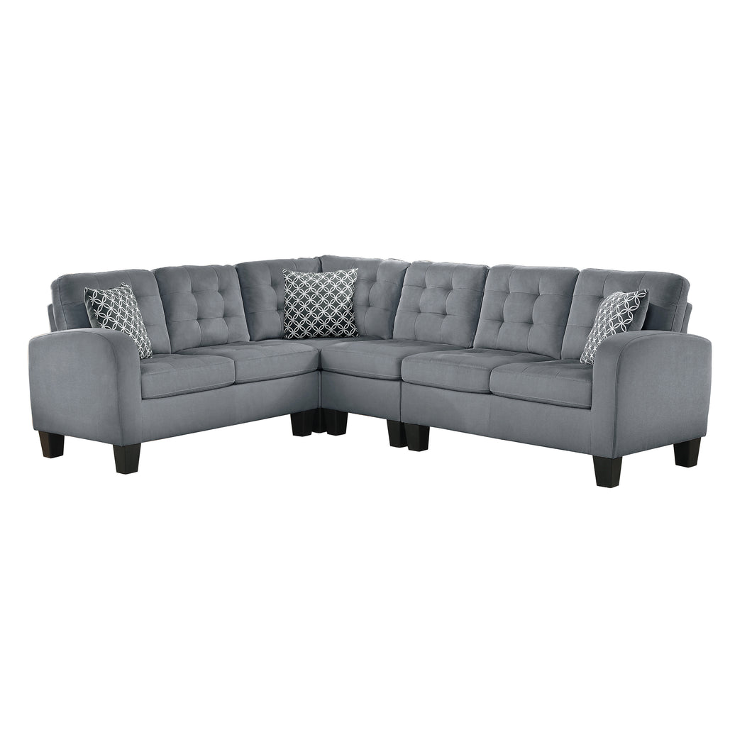 8202GRY*SC 2-Piece Reversible Sectional