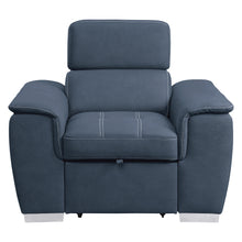 8228BU-1 Chair with Pull-out Ottoman