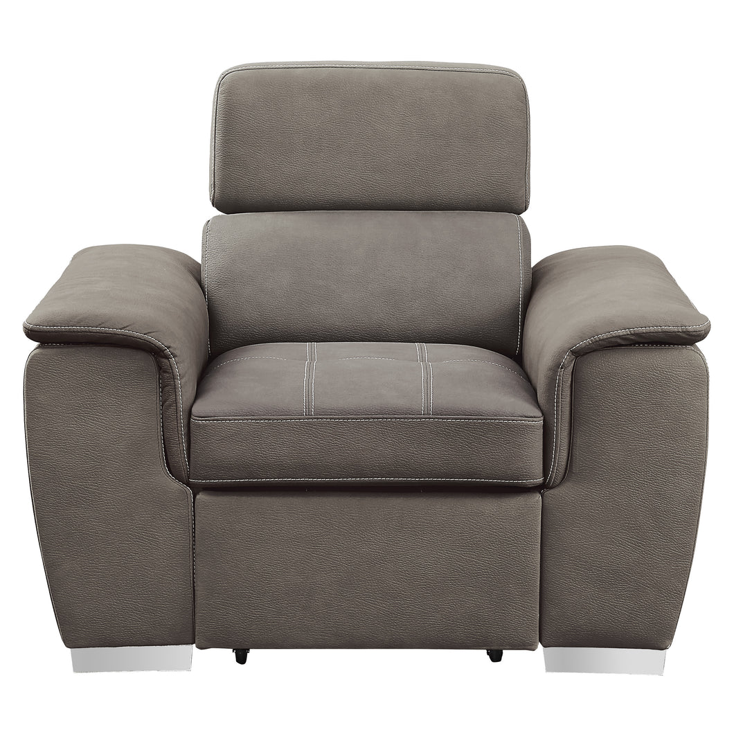 8228TP-1 Chair with Pull-out Ottoman