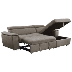 8228TP* 2-Piece Sectional with Pull-out Bed and Hidden Storage