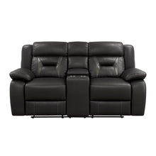 8229NDG-2 Double Reclining Love Seat with Center Console