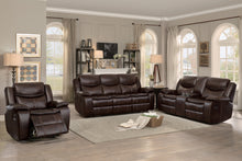 8230BRW-3 Double Reclining Sofa