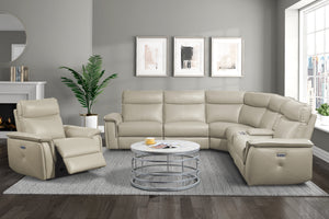 8259RFTP*6SCPWH 6-Piece Modular Power Reclining Sectional with Power Headrests