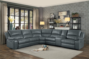 8260GY*6PW 6-Piece Modular Power Reclining Sectional