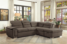 8277CH* 3-Piece Sectional with Pull-out Bed and Storage Ottoman