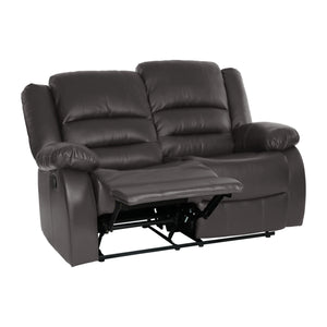 8329BRW-2 Double Reclining Love Seat