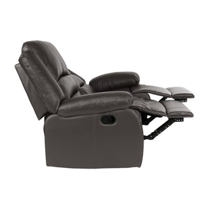 8329BRW-2 Double Reclining Love Seat