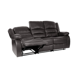 8329BRW-3 Double Reclining Sofa