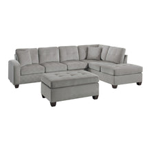 8367TP*3 3-Piece Reversible Sectional with Ottoman