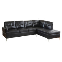 8378BLK* 2-Piece Sectional with Right Chaise