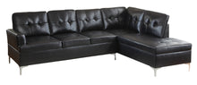 8378BLK* 2-Piece Sectional with Right Chaise