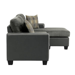 8401GY-3SC Reversible Sofa Chaise