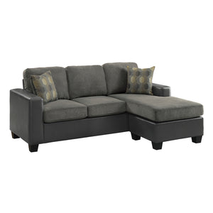 8401GY-3SC Reversible Sofa Chaise