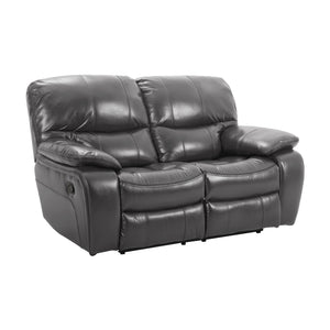 8480GRY-2 Double Reclining Love Seat