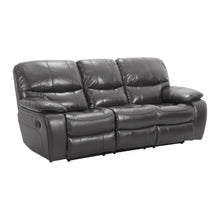 8480GRY-3 Double Reclining Sofa