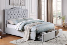 1642-1DW* Queen Platform Bed with Storage Drawers