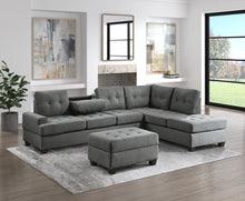 9367DG*3OT 3-Piece Reversible Sectional with Ottoman