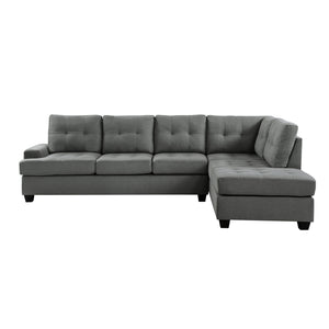 9367DG*3OT 3-Piece Reversible Sectional with Ottoman
