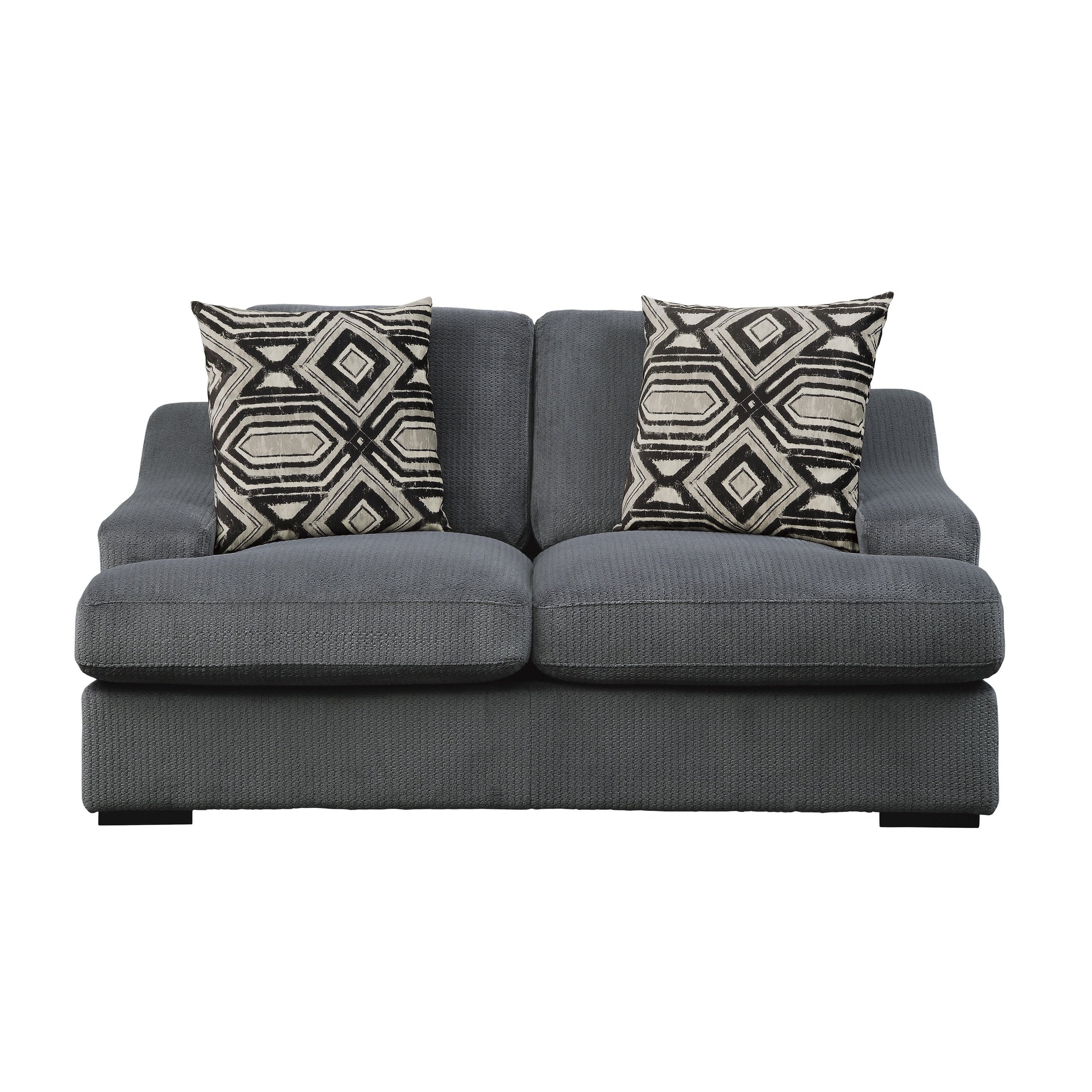 9404DG-2 Love Seat with 2 Pillows