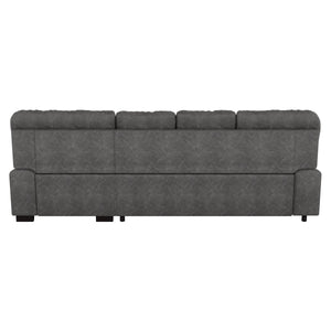 9407DG*2RC3L 2-Piece Sectional with Pull-out Bed and Right Chaise with Hidden Storage