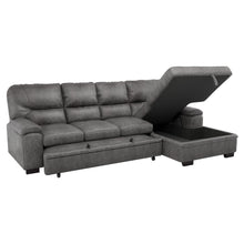 9407DG*2RC3L 2-Piece Sectional with Pull-out Bed and Right Chaise with Hidden Storage