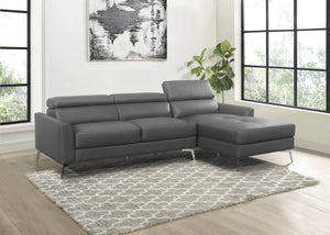 9408DGY*SC 2-Piece Sectional with Right Chaise