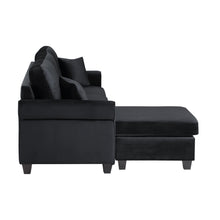 9411BK-3SC Reversible Sofa Chaise