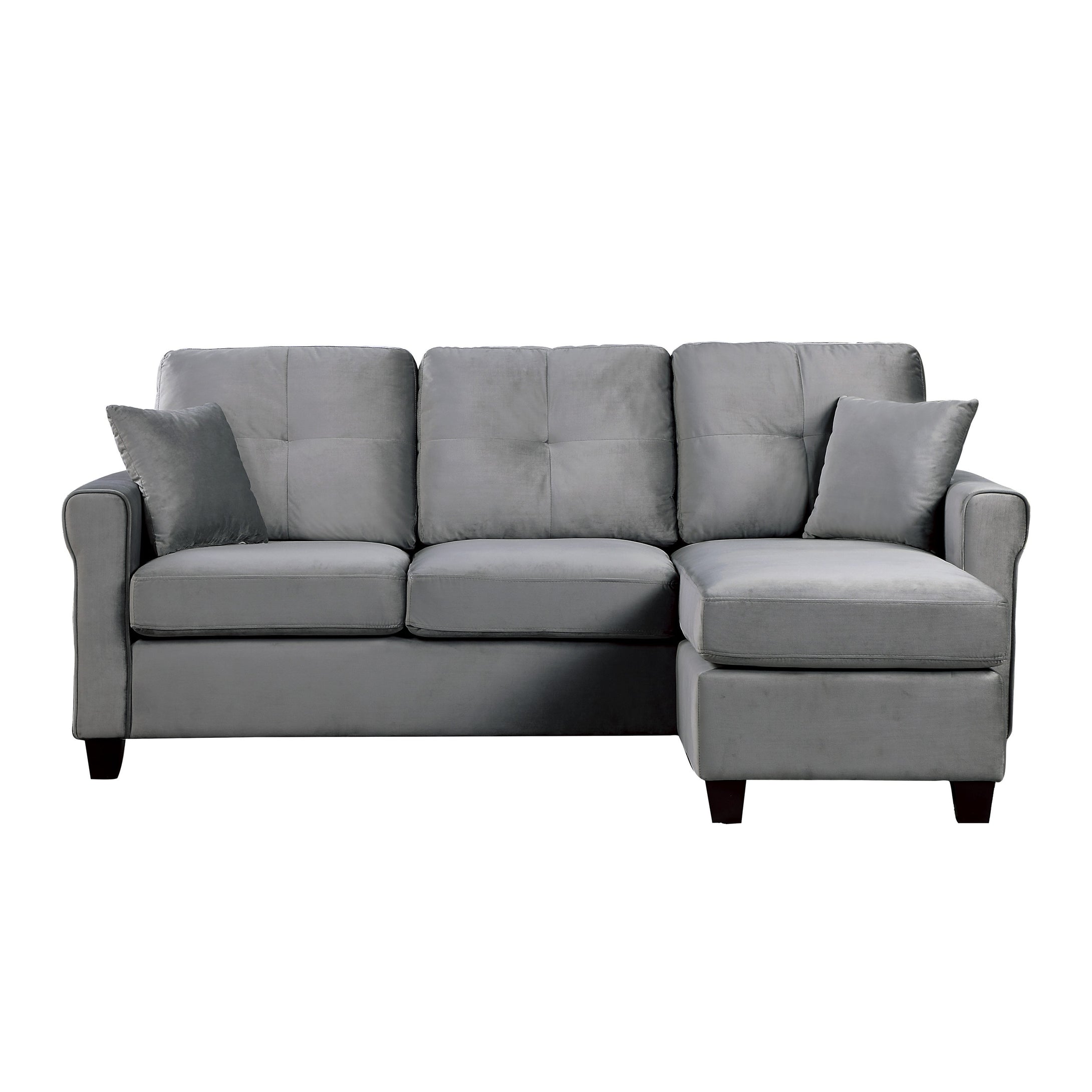 9411GY-3SC Reversible Sofa Chaise