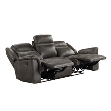 9426-3 Double Reclining Sofa with Drop-Down Cup Holders