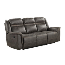 9426-3 Double Reclining Sofa with Drop-Down Cup Holders
