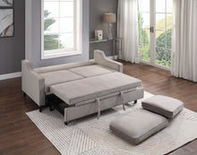 9428CB-3CL Convertible Studio Sofa with Pull-out Bed