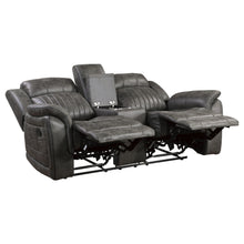 9479BRG-2 Double Reclining Love Seat with Center Console