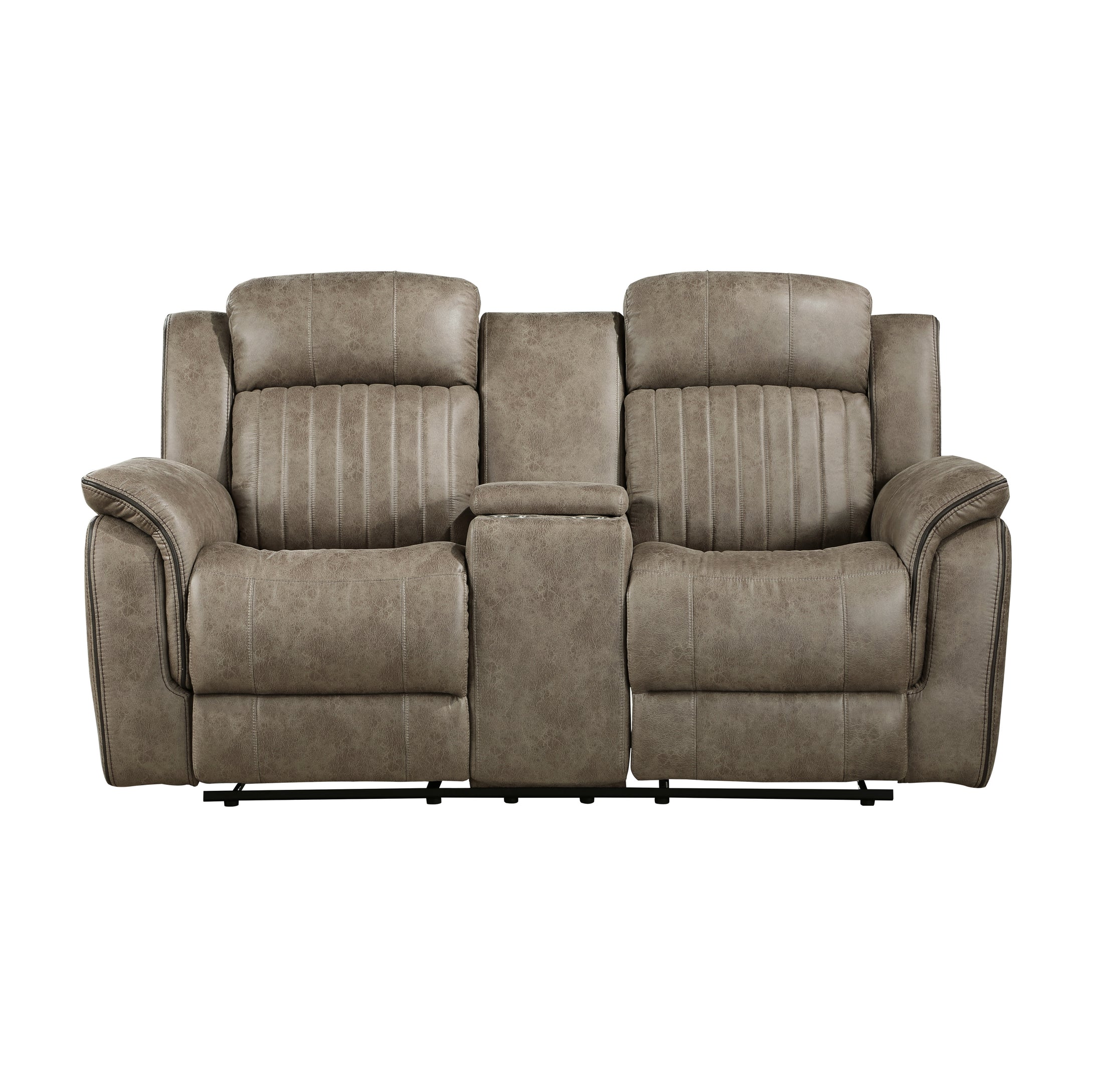 9479SDB-2 Double Reclining Love Seat with Center Console