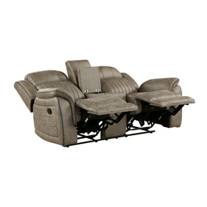 9479SDB-2 Double Reclining Love Seat with Center Console