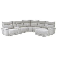 9509MGY*6LR5R 6-Piece Modular Reclining Sectional with Right Chaise