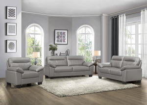 9537GRY-2 Love Seat